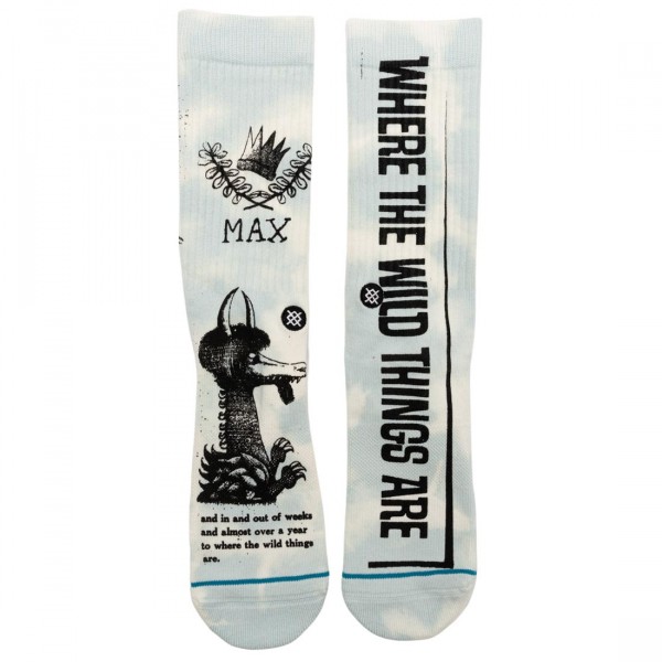 Stance x Where The Wild Things Are Men Out Of Week Socks blue