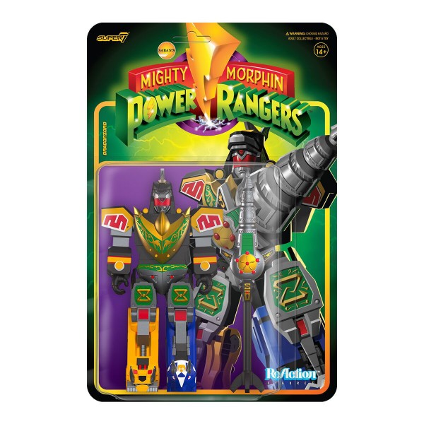 Super7 Mighty Morphin Power Rangers Dragonzord Battle Mode