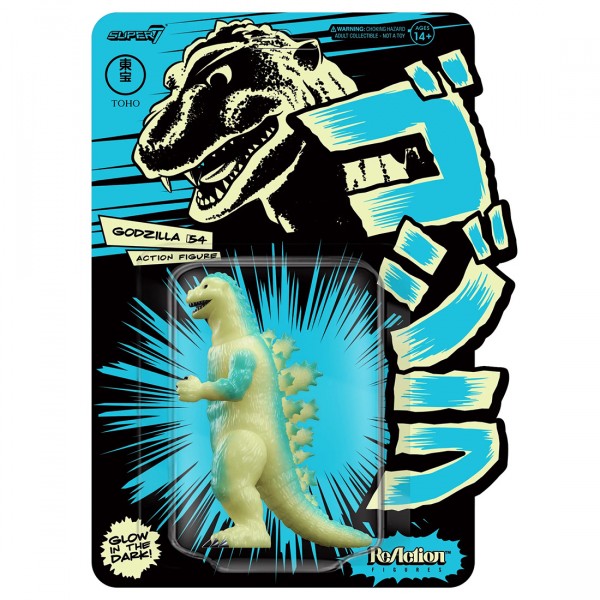 Super7 x Toho Godzilla 54 Reaction Figure - Glow In The Dark multi