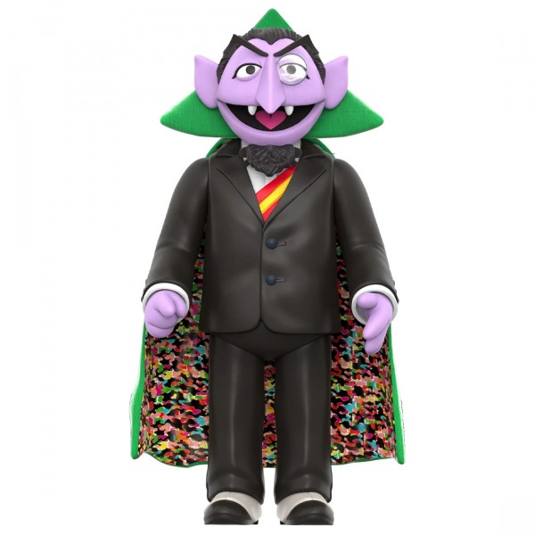 Super7 Sesame Street Supersize Vinyl Figure - Count von Count black