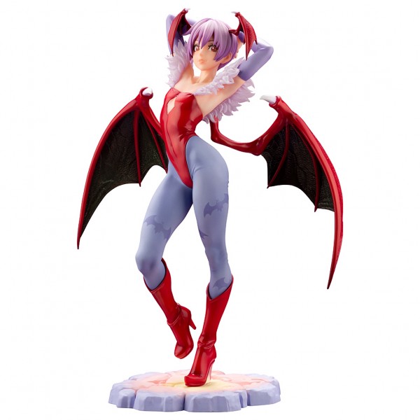 DARKSTALKERS美少女シリーズ LILITH Kotobukiya Darkstalkers Lilith Bishoujo Statue red