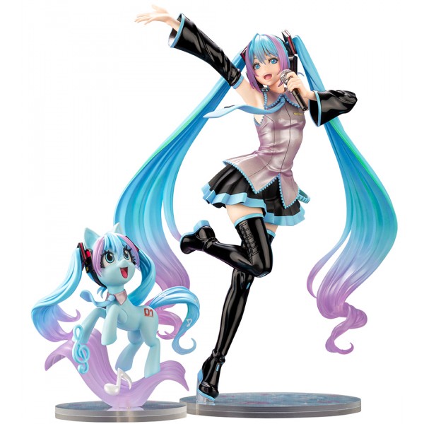 コトブキヤ Hatsune Miku feat. MY LITTLE PONY Hatsune Miku feat. MY LITTLE PONY BISHOUJO STATUE｜MY LITTLE