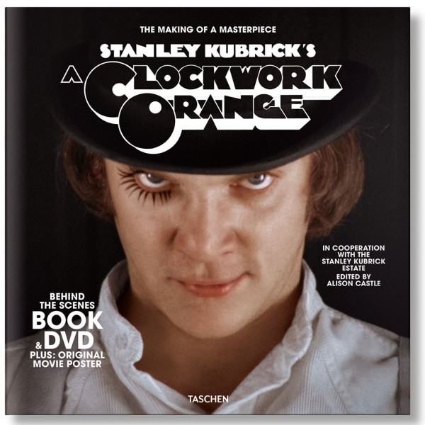 Stanley Kubrick's A Clockwork Orange Book And DVD Set black