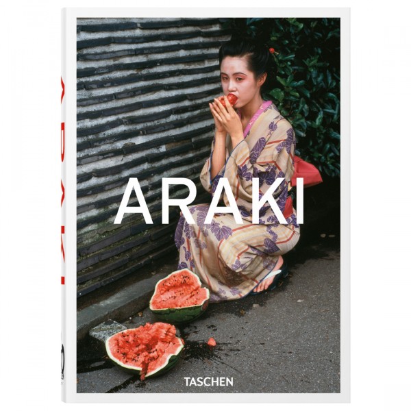 Araki 40th Anniversary Edition Hardcover Book white
