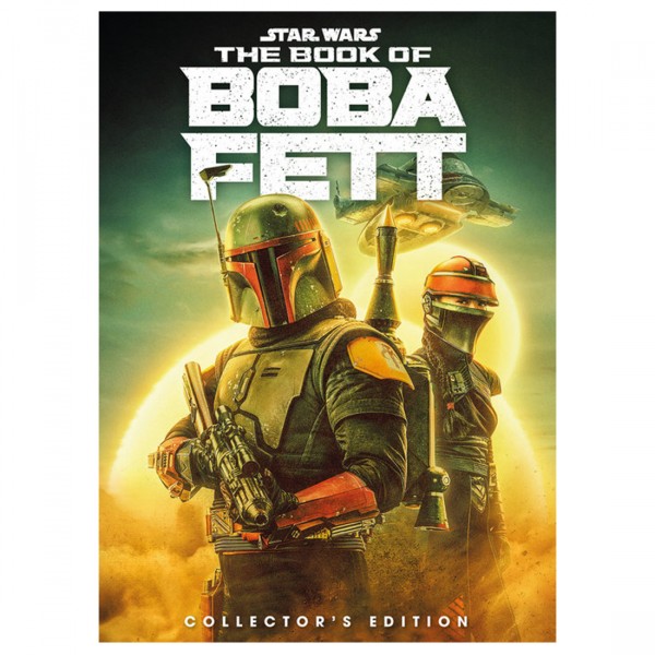 Star Wars The Book of Boba Fett Hardcover Book green