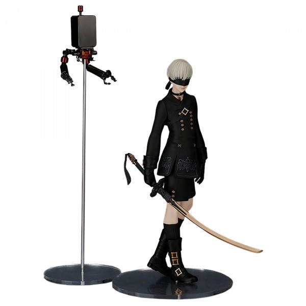 NieR:Automata ラメトート ステンドグラス風キーチェーン 2B 9S