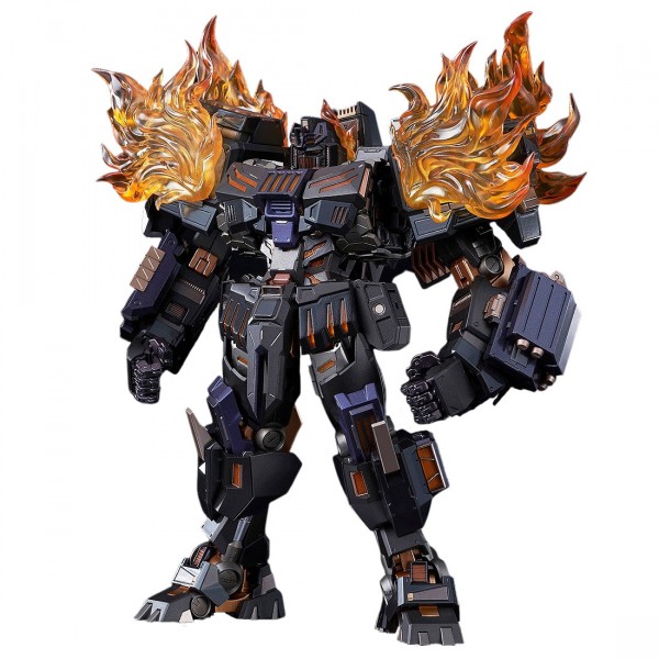 Flame Toys Kuro Kara Kuri Transformers The Fallen Figure black