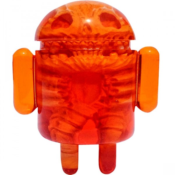 Infected Android by Scott Wilkowski x Android Foundry Orange SDCC