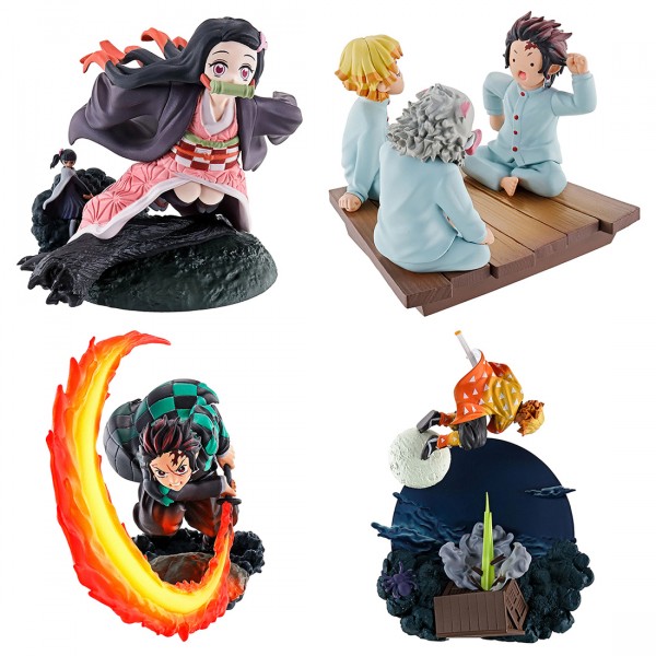 Megahouse Petitrama Figure - Demon Slayer (Vol 1.) [Demon Slayer] Complete  Set