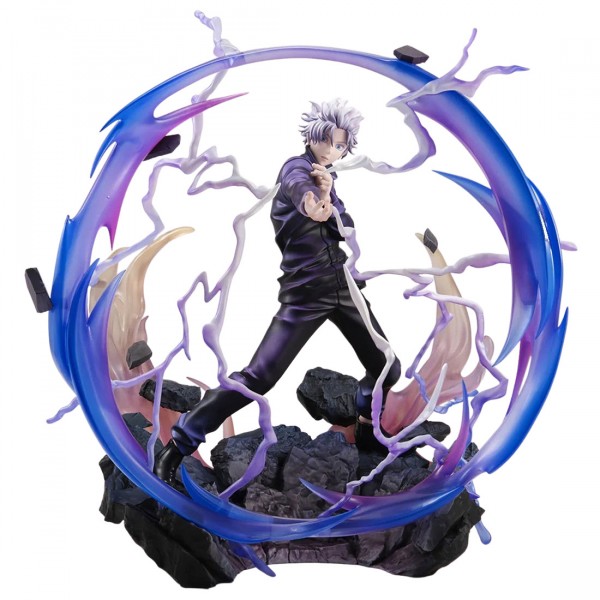 MegaHouse Jujutsu Kaisen DX Satoru Gojo Kyoshiki Murasaki Ver. Figure purple