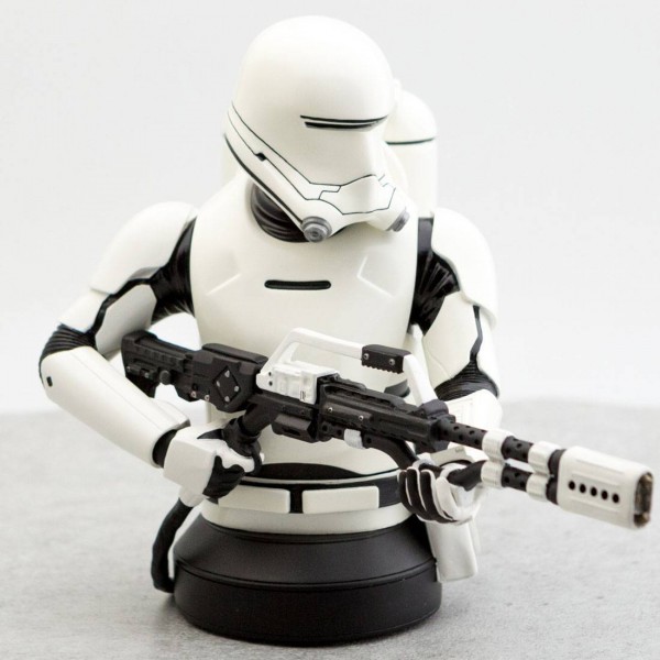 Gentle Giant Studios Star Wars EP7 The Force Awakens First Order  Flametrooper 1:6 Scale Mini Bust white