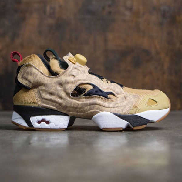 Reebok x SBTG x Limited Edt Men InstaPump Fury tan walnut golden wheat