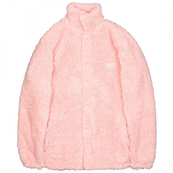 10 Deep Men Poodle Fleece Jacket pink