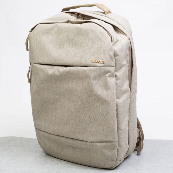 Incase City Compact Backpack gray heather khaki