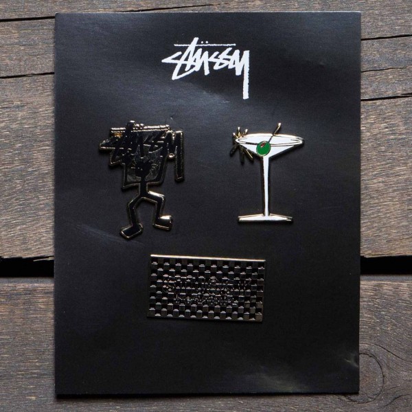 stussy pins ピンバッジ セット 楽天市場】ステューシー STUSSY ピンバッジ Stussy FA16(stussy