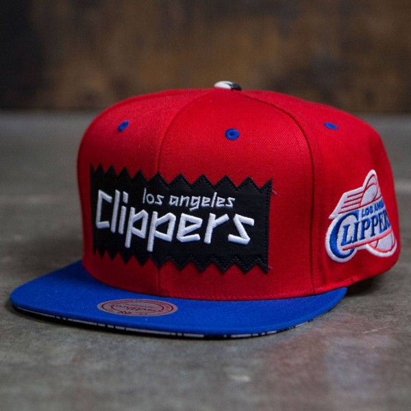 MITCHELL & NESS LOS ANGELES CLIPPERS Snapback Hat 3M