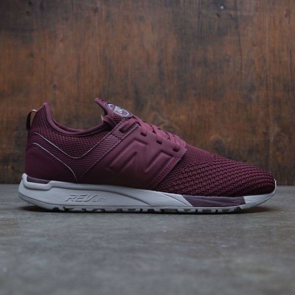 New Balance 247 Burgundy Overcast Grey
