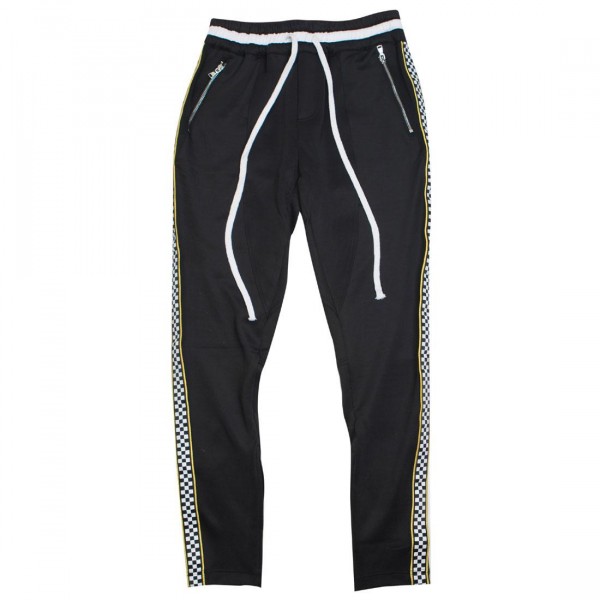 Lifted Anchors Men Jenner Pants (black / checkered)