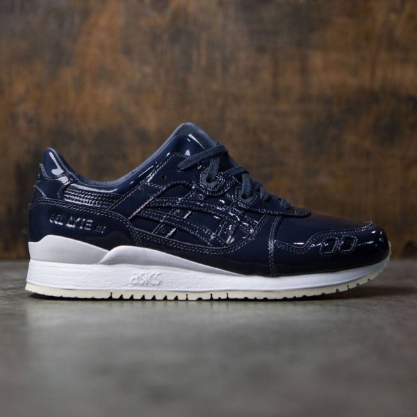 Asics Gel Lyte III Running Shoes H7L0L Mens 14 India Ink Sail Blue Beige Size 14 - Asics Gel Lyte 3 Premium Nubuck for sale online | eBay main image 2