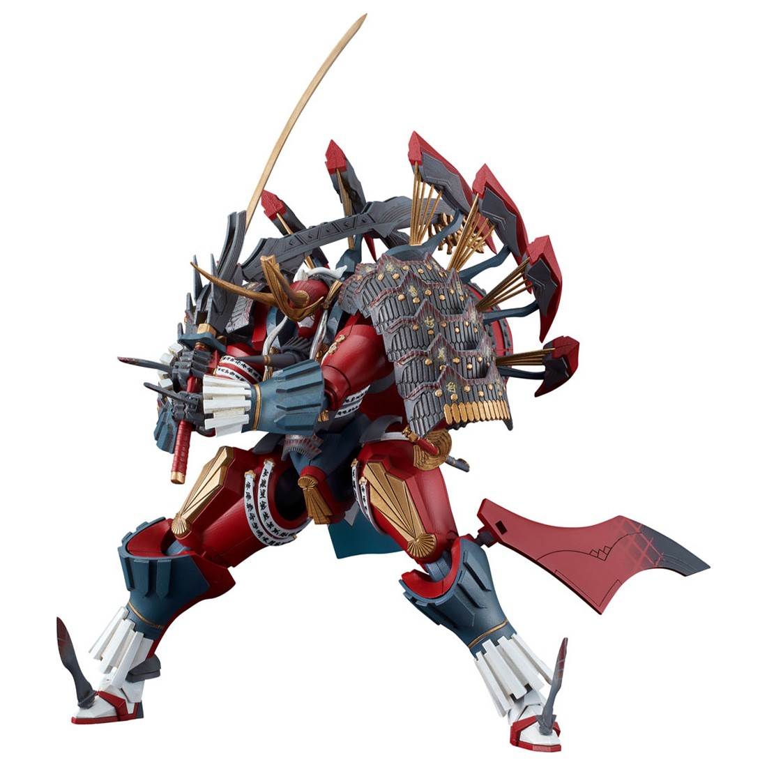 Good Smile Company Full Metal Daemon MODEROID Third-generation Seishuusengou Uemon-no-jou Muramasa Figure (red)