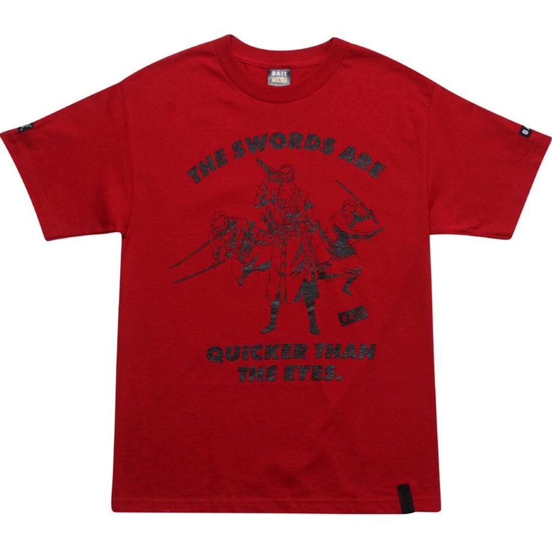 Cheap Urlfreeze Jordan Outlet x Naruto Zoro Tee (cardinal red)