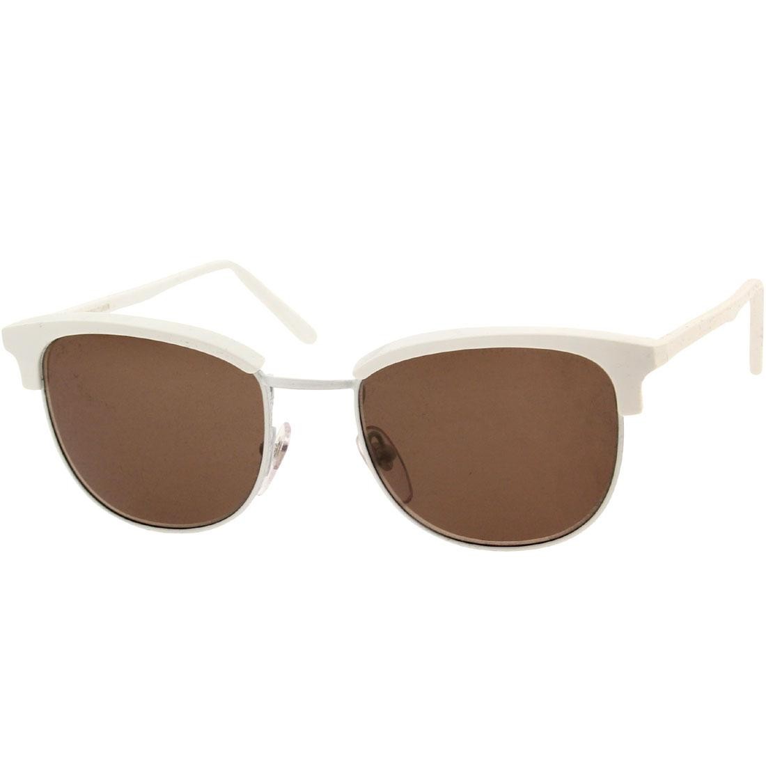 Super Sunglasses Terazzo - Crociera (silver / brown)