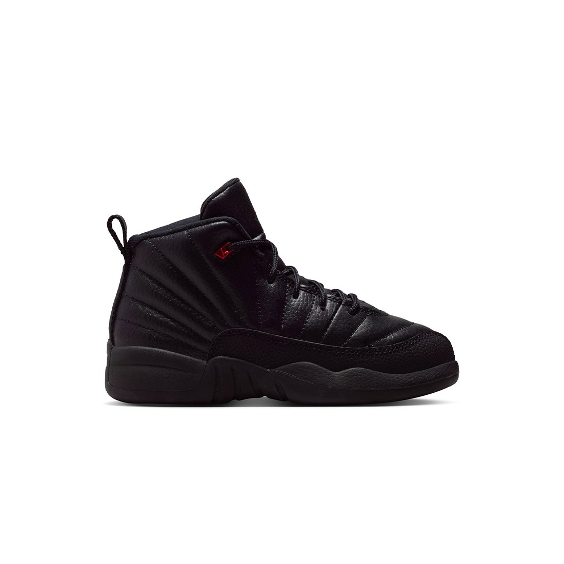 Jordan Little Kids 12 Retro (black / varsity red)