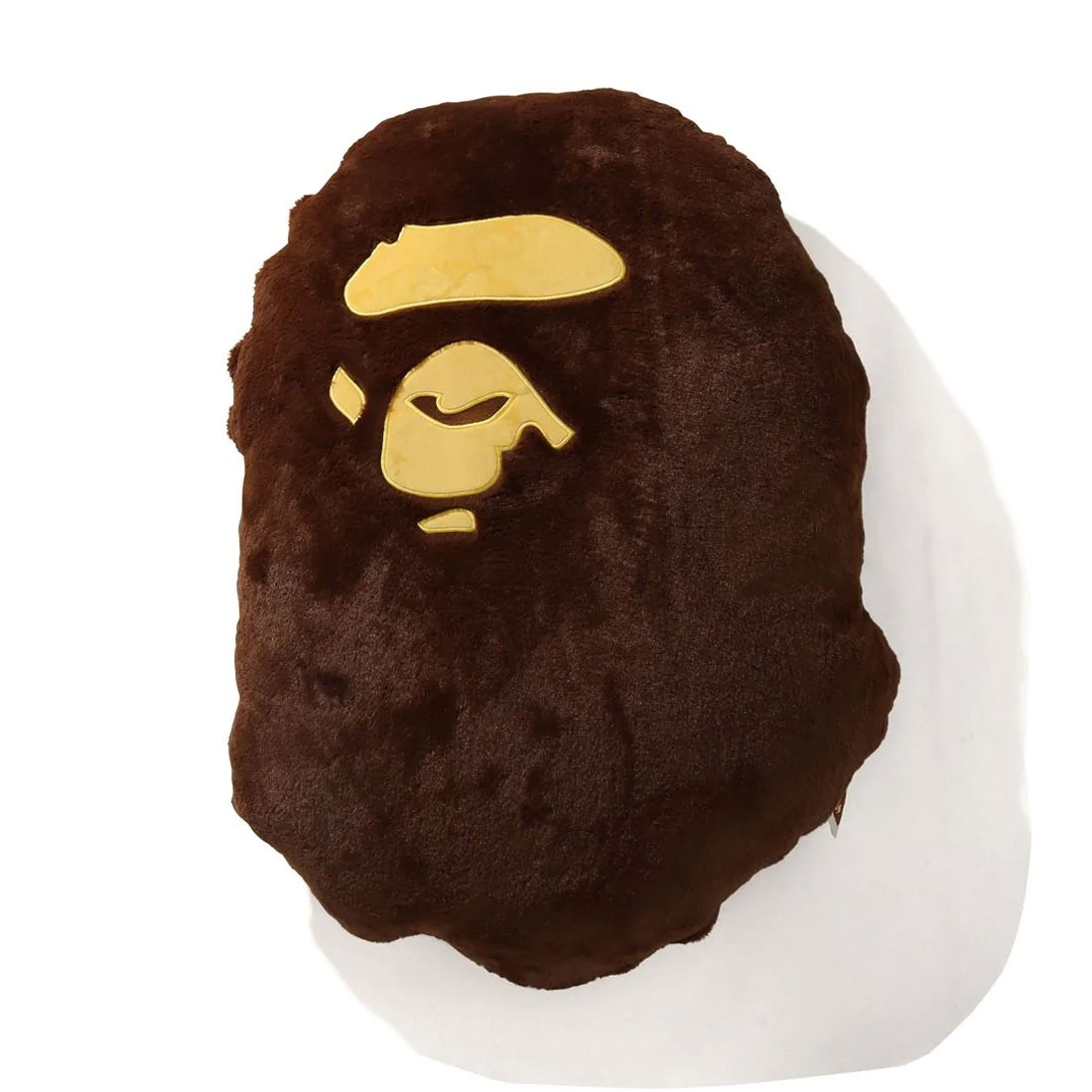 A Bathing Ape Big Ape Head Cushion (brown)