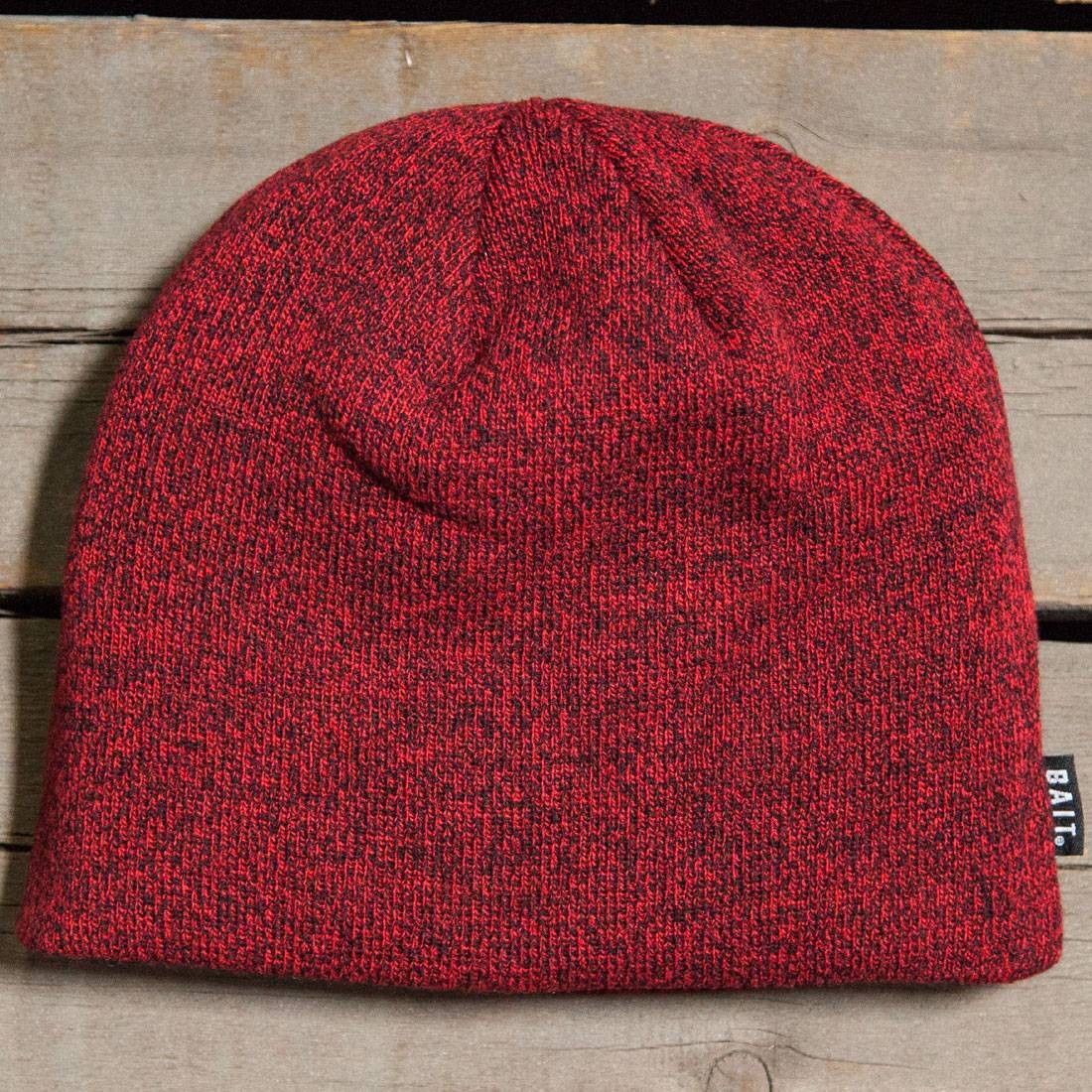 Cheap Urlfreeze Jordan Outlet Basic Beanie (red / heather red / black)