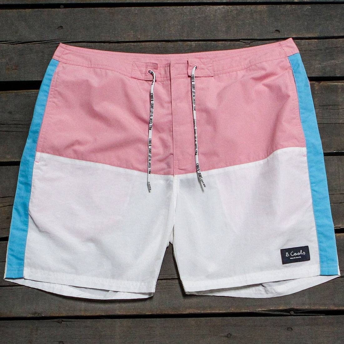 Barney Cools Men Classic 17 Shorts (pink / white / blue)