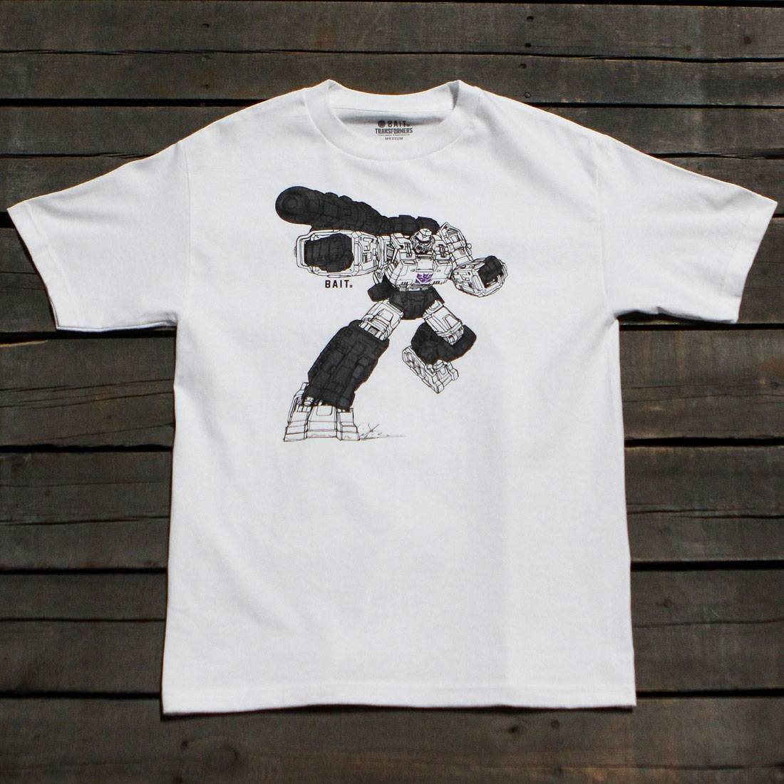 BAIT x Transformers Men Megatron Art Tee (white)