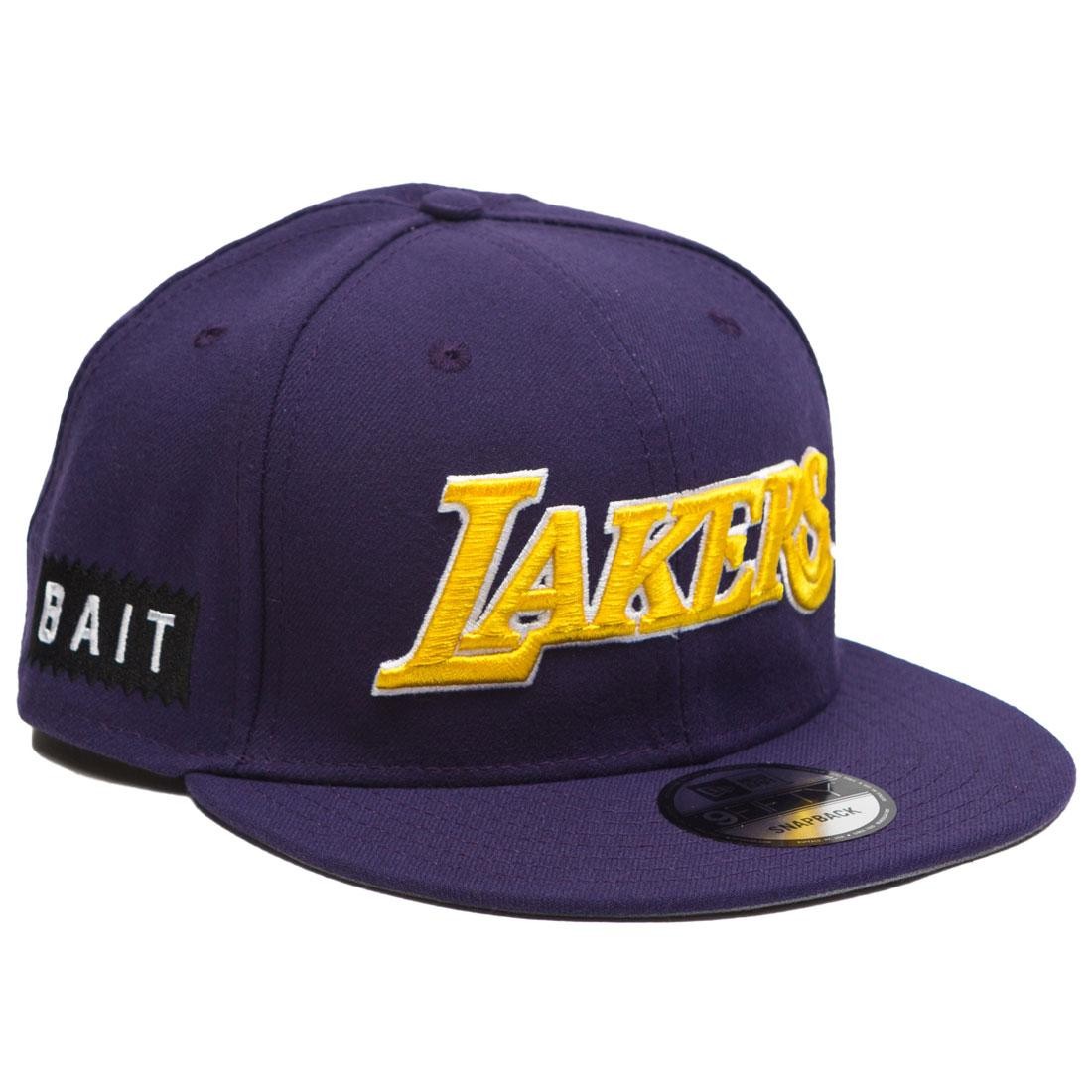 lakers purple snapback