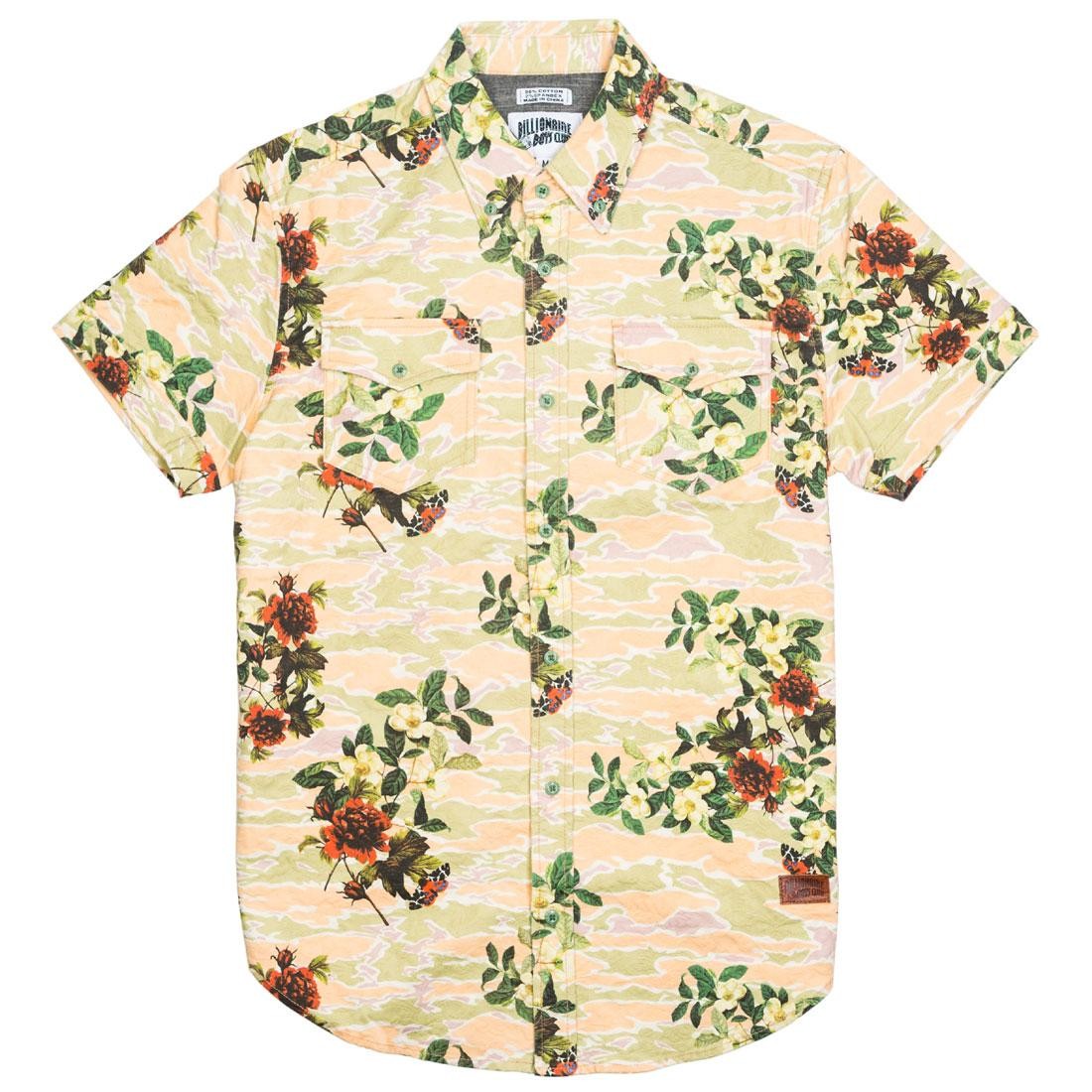 Billionaire Boys Club Men Garden Woven Shirt (white / eggnog)