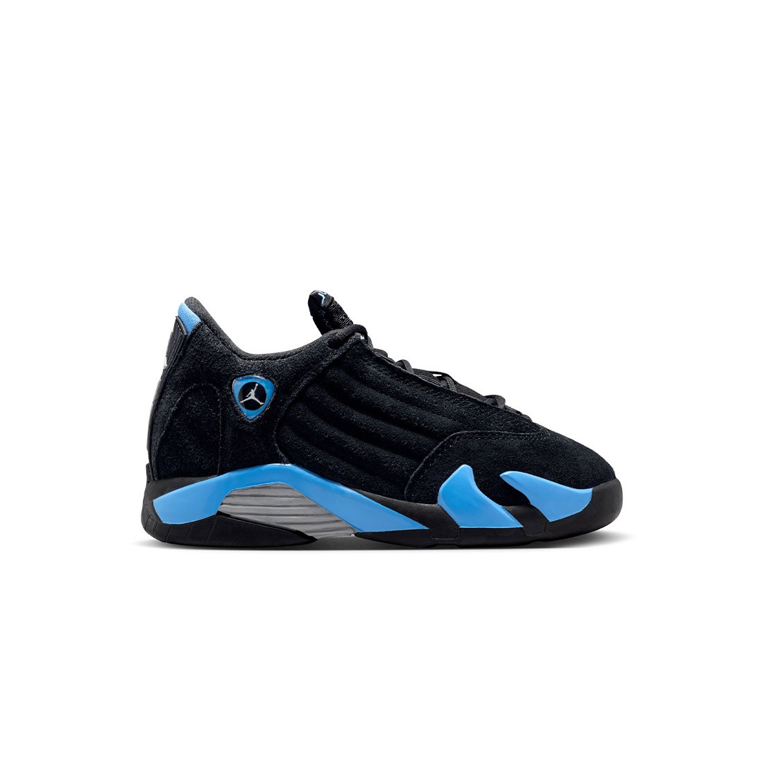 Jordan Little Kids 14 Retro (black / white-university blue)
