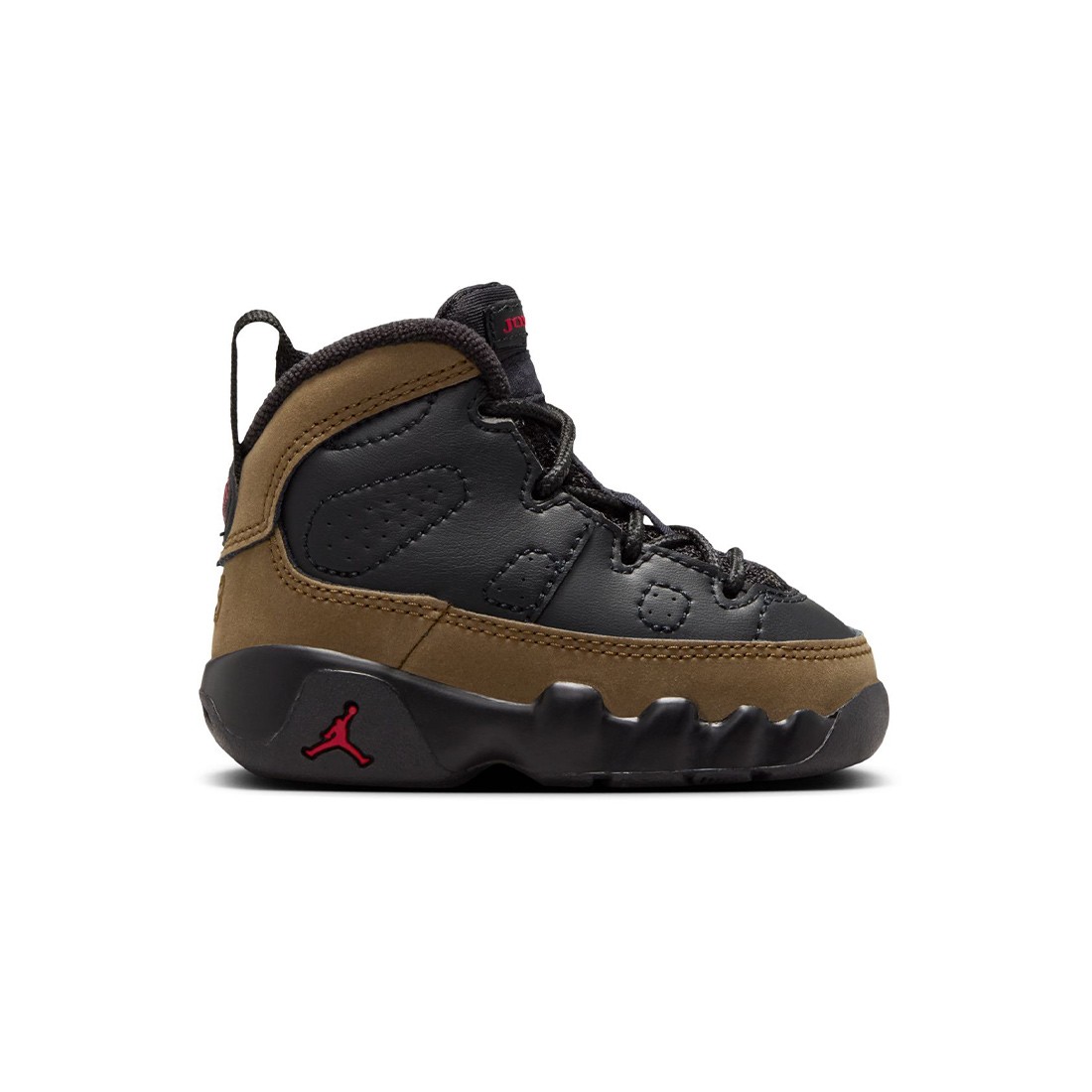 Jordan Toddlers 9 Retro (black / true red-light olive)