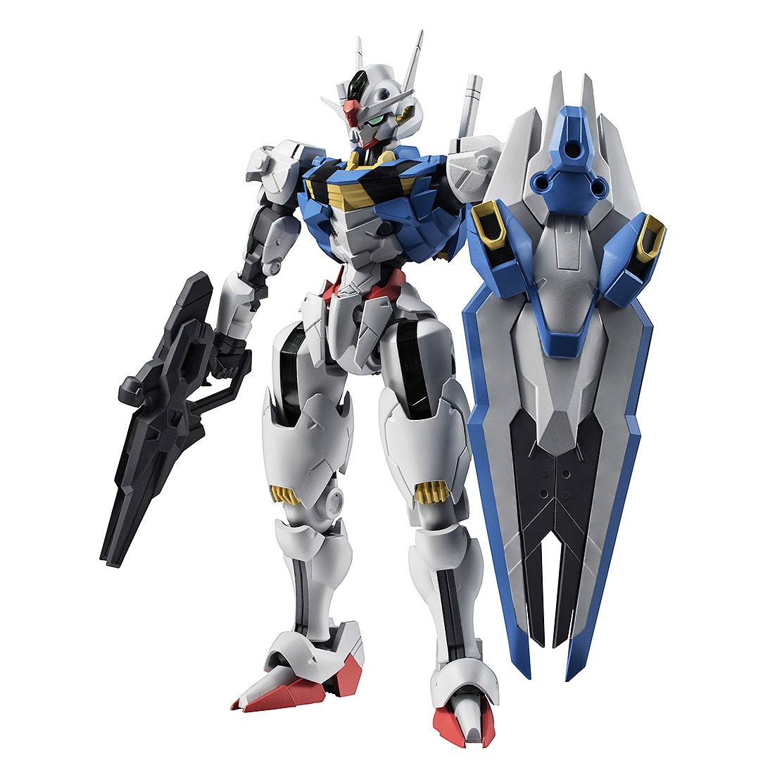 PREORDER - Bandai The Robot Spirits Mobile Suit Gundam The Witch From Mercury Side MS Gundam Aerial Ver. A.N.I.M.E. Figure (white)