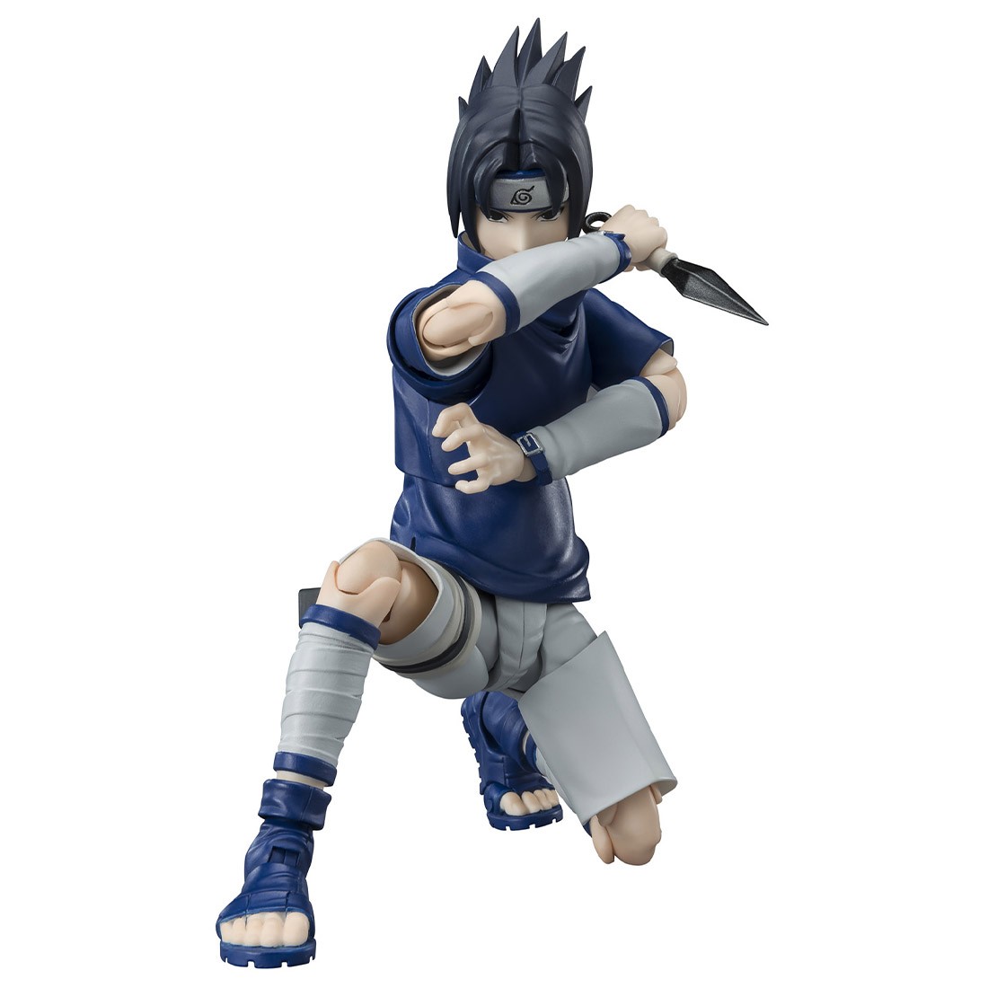 Bandai S.H.Figuarts Naruto Ninja Prodigy of the Uchiha Clan Bloodline Sasuke Uchiha Figure (blue)