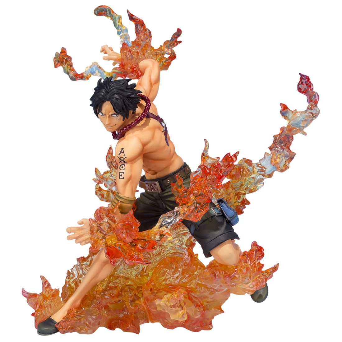 Bandai Figuarts Zero One Piece Brother's Bond Portgas D Ace Figure orange