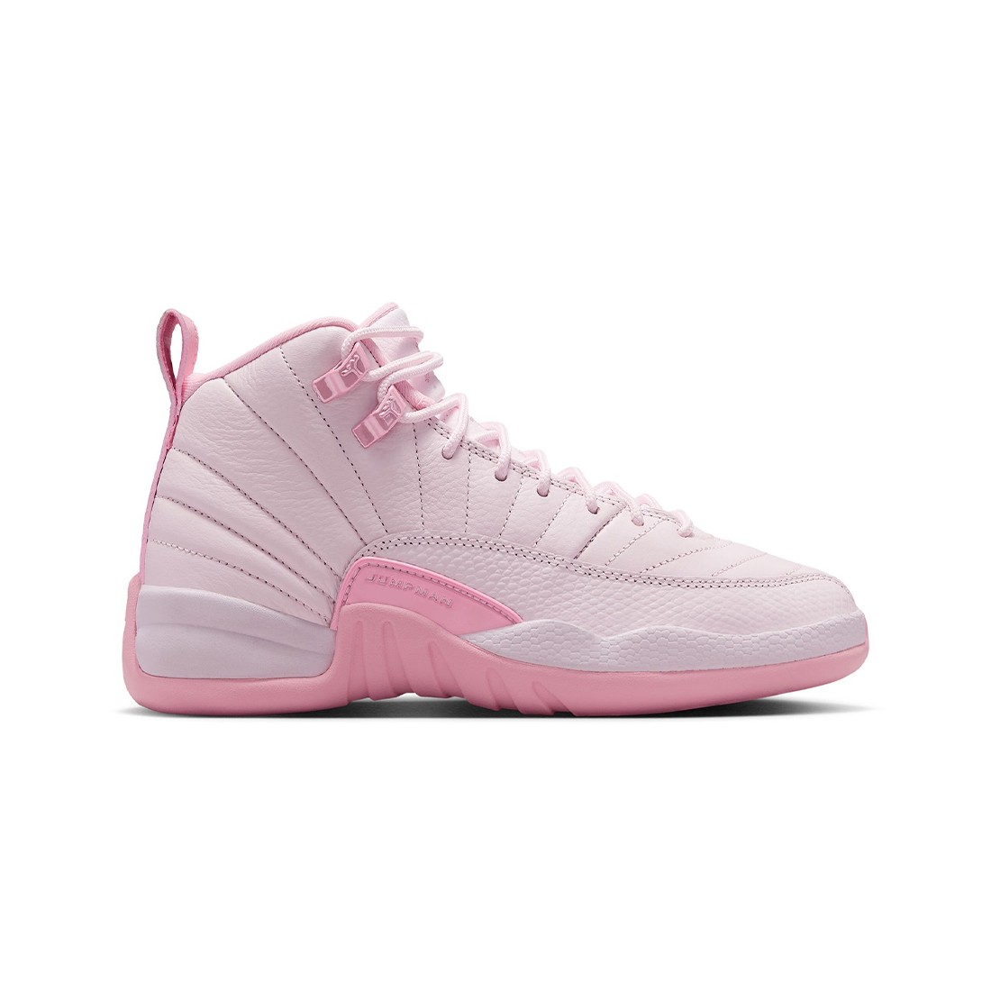 Air Jordan 12 Retro Big Kids (pearl pink / med soft pink)