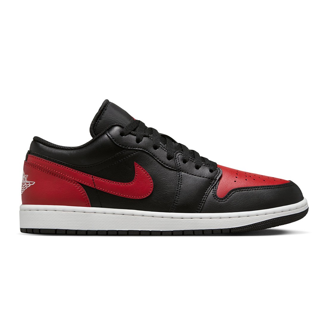 Air Jordan 1 Low Men (black / varsity red-summit white)