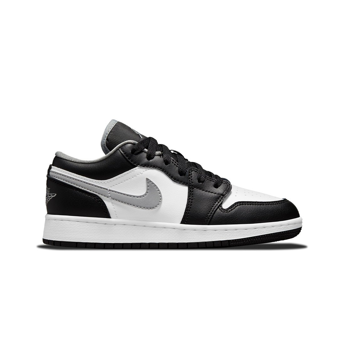 Air Jordan 1 Low Big Kids (black / particle grey-white)