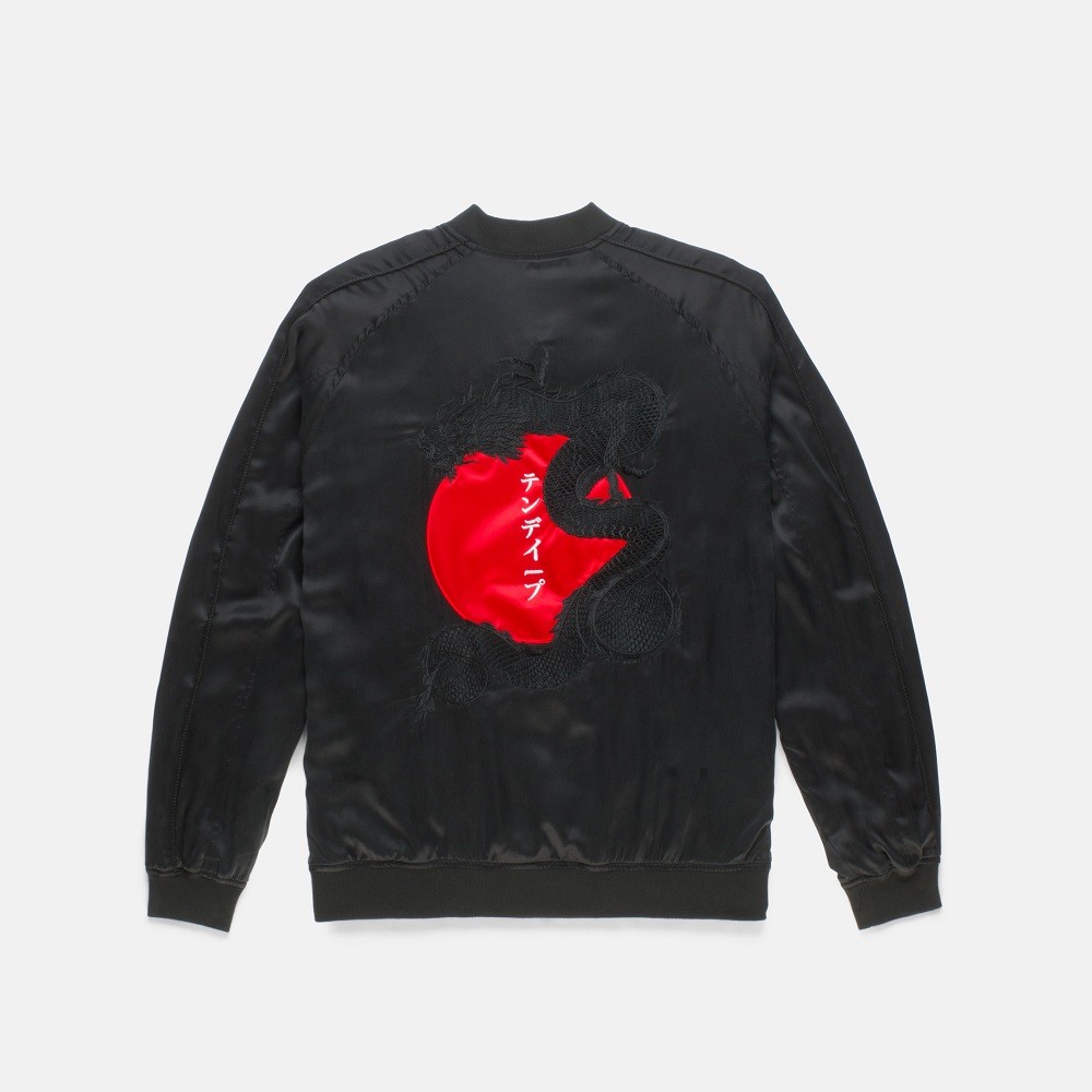 10 Deep Men Dragon Souvenir Jacket (black)