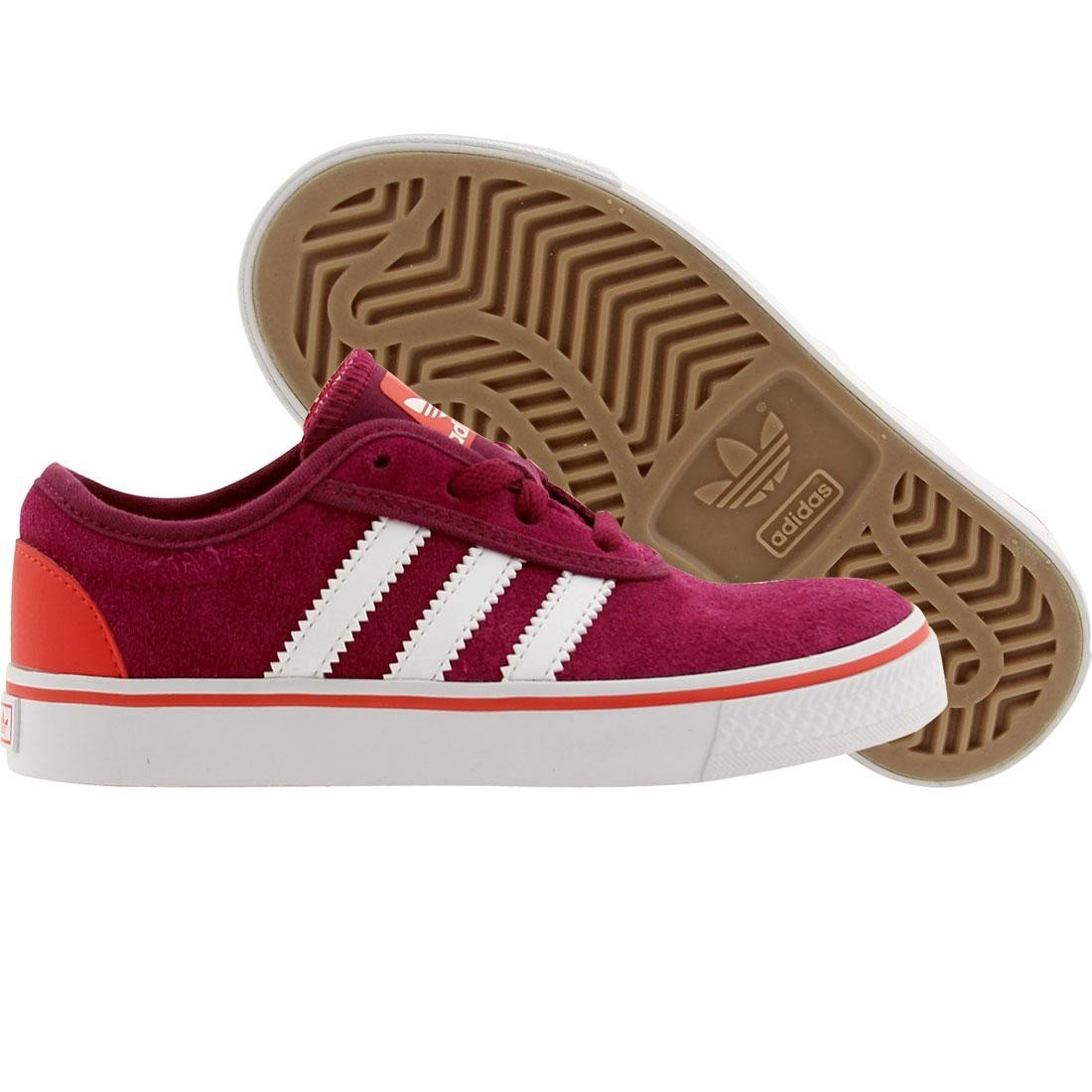 Adidas Skate Little Kids Adi Ease J (purple / triber / ftwwht / brired)