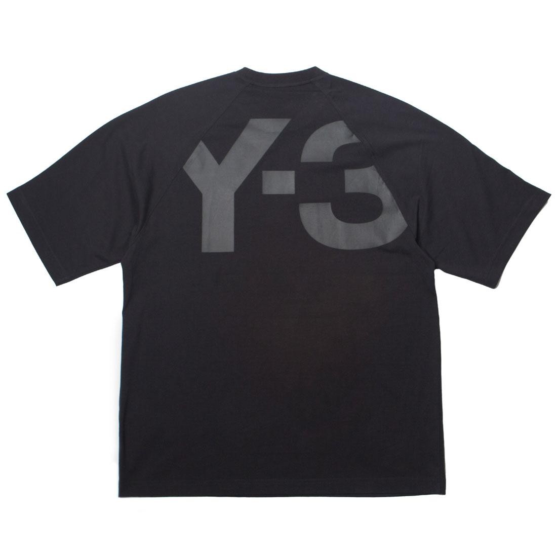 Adidas Y-3 Men Classic Logo Back Short Sleeve Tee (black)