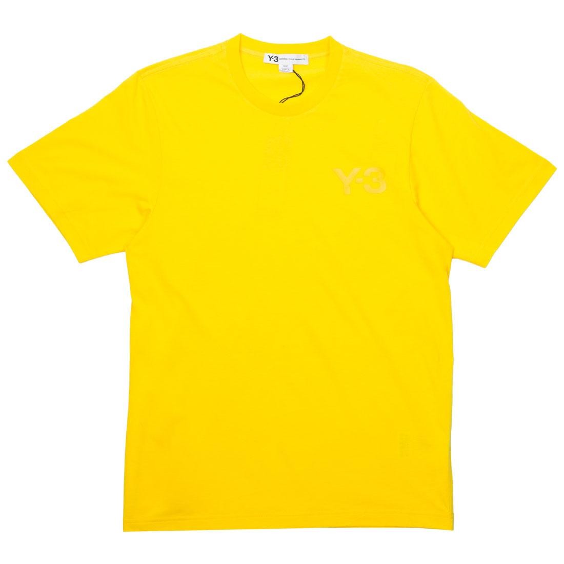 Adidas Y-3 Men Classic LF Short Sleeve Tee (yellow)