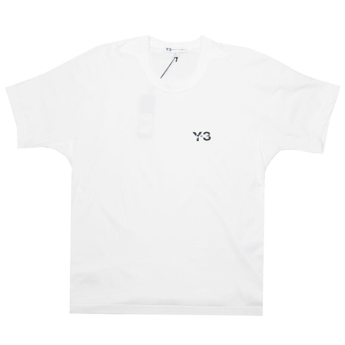 Adidas Y-3 Men Y-3 Signature Short Sleeve Tee (white)