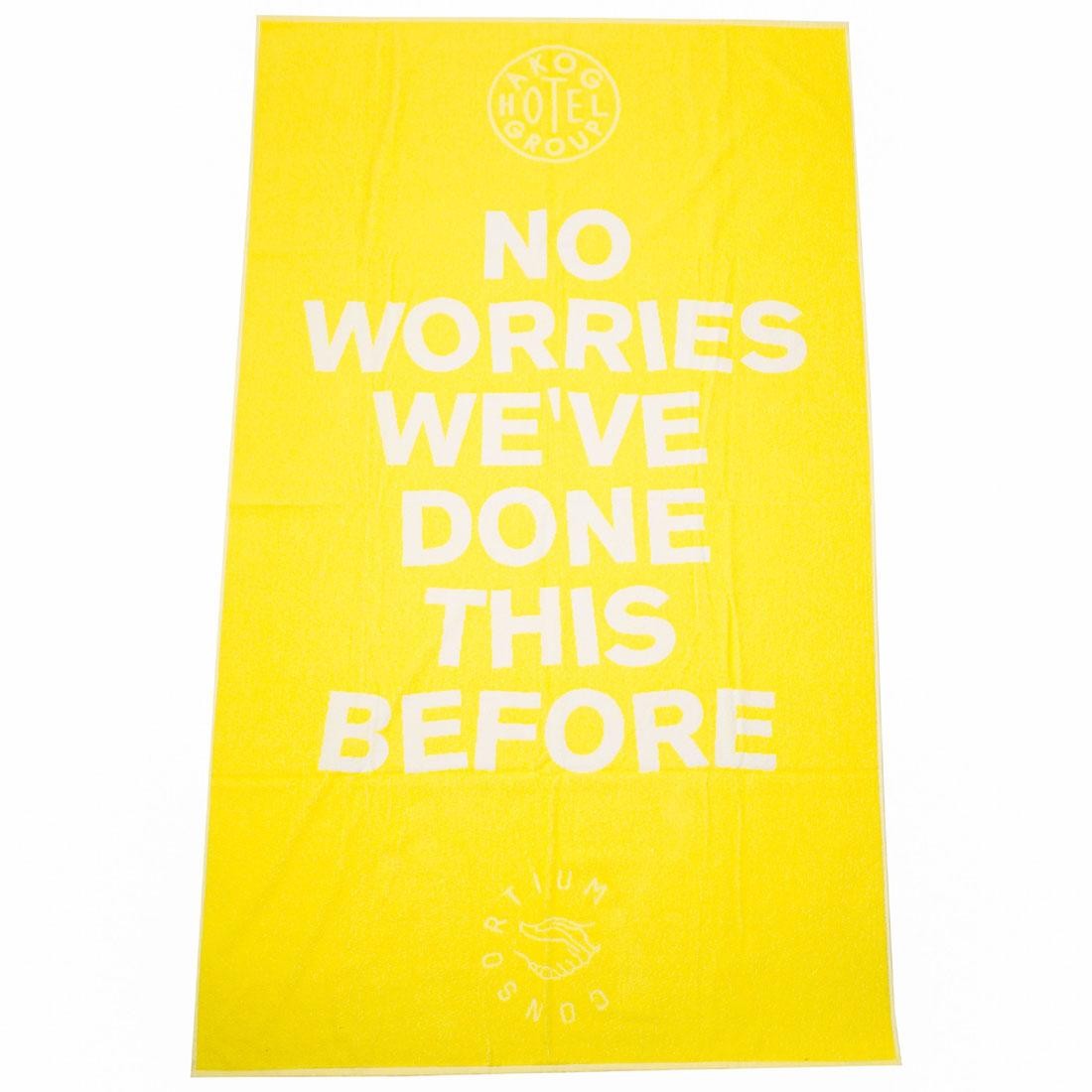 Adidas Consortium x A Kind Of Guise AKOG Towel (yellow)