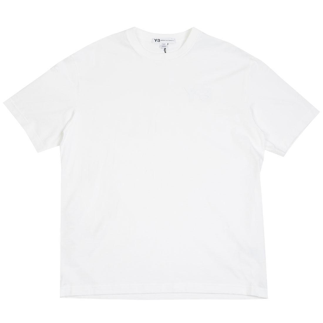 Adidas Y-3 Men Logo Short Sleeve Tee (white)