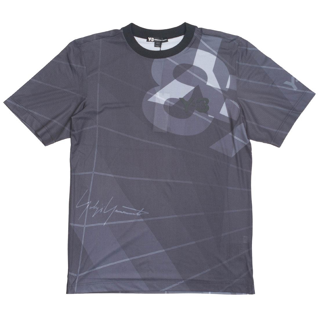 Adidas Y-3 Men AOP Football Shirt (black / parachute black aop)