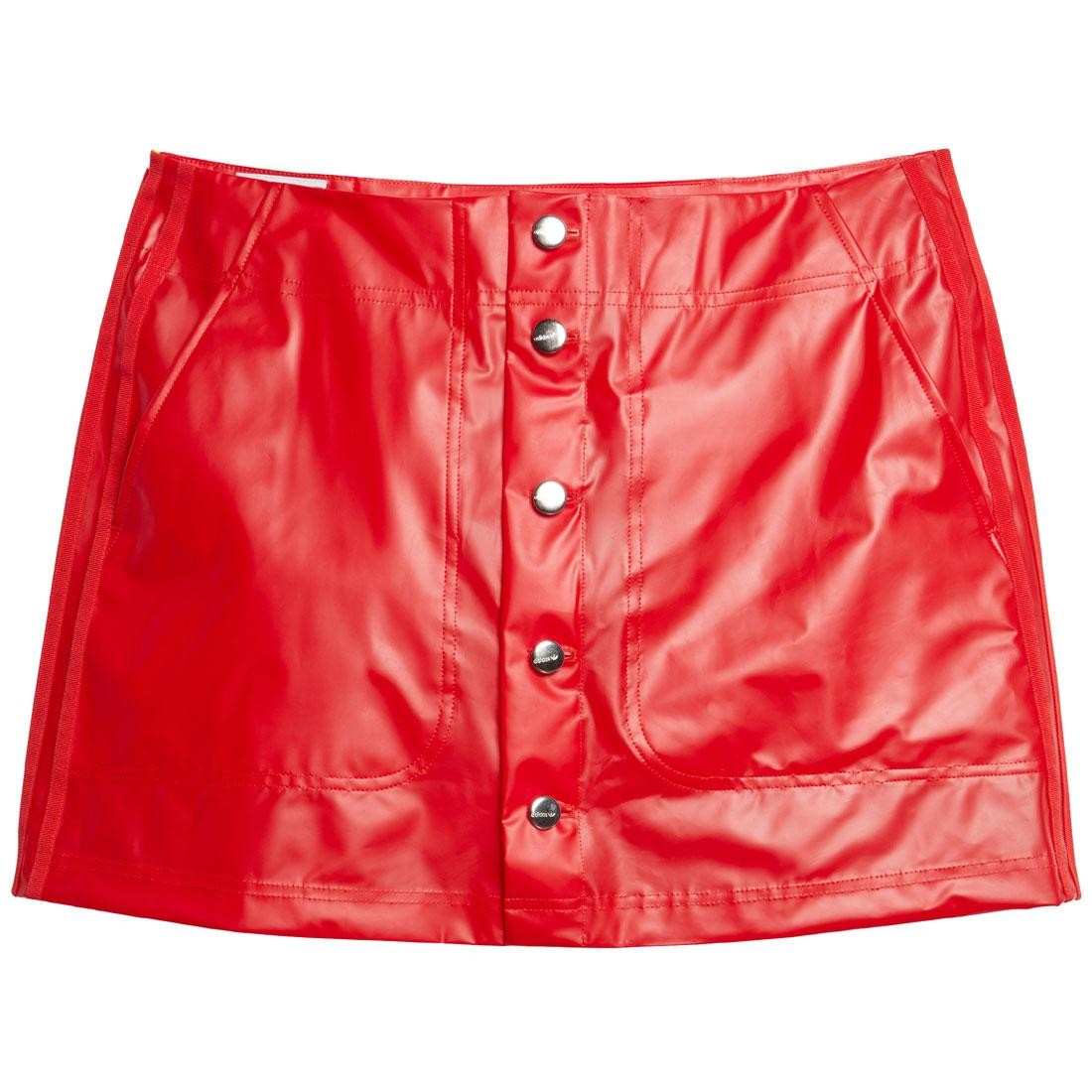 Verovering Regelmatigheid Kilometers Adidas x Fiorucci Women Kiss Mini Skirt red